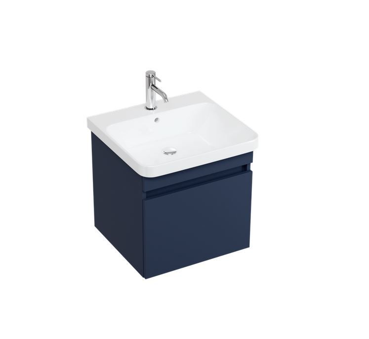 Britton Dalston Vanity Unit 500mm - Matt Blue - DAL50B - TAP 'N' SHOWER