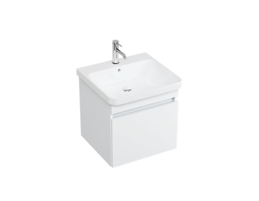 Britton Dalston Vanity Unit 500mm - Matt White - DAL50W - TAP 'N' SHOWER