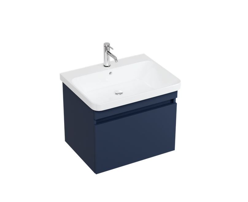 Britton Dalston Vanity Unit 600mm - Matt Blue - DAL60B - TAP 'N' SHOWER