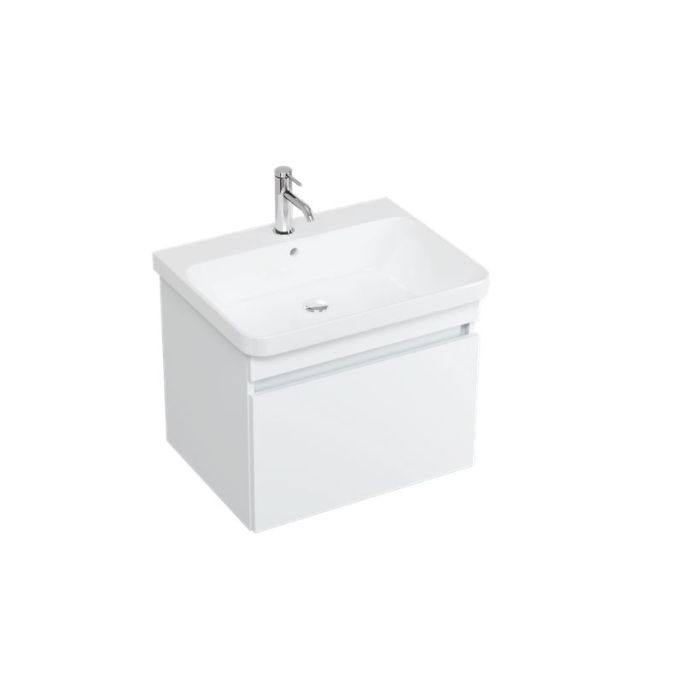 Britton Dalston Vanity Unit 600mm - Matt White - DAL60W - TAP 'N' SHOWER