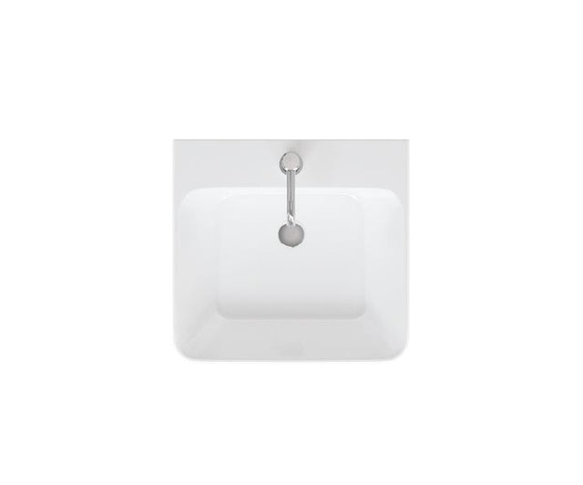Britton Dalston One Tap Hole Basin 500mm - White - DAL.050 - TAP 'N' SHOWER
