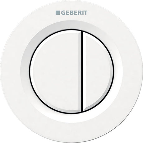 Geberit Type 01 Pnuematic Single Flush Button for Sigma Cistern - Matt Chrome - 116.041.JQ.1 - TAP 'N' SHOWER