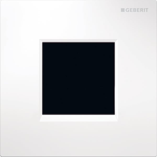 Geberit Urinal Flush Control With Electronic Flush Actuation Mains Operation Type 30 Cover Plate - 116.027.JQ.1 - TAP 'N' SHOWER