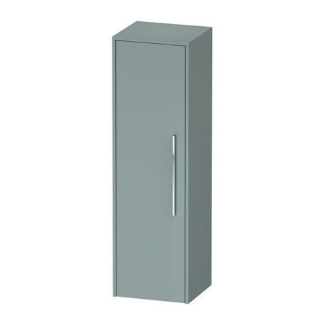 Duravit D - Code 1 Door Left Opening Semi - Tall Cabinet 1320 x 400mm - Fjord Green - DC1338L10HG0000 - TAP 'N' SHOWER