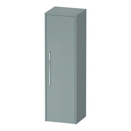 Duravit D - Code 1 Door Right Opening Semi - Tall Cabinet 1320 x 400mm - Fjord Green - DC1338R10HG0000 - TAP 'N' SHOWER