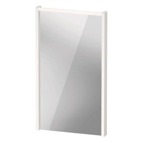 Duravit D - Code Illuminated Mirror 400mm x 700mm - Matt White - DC7075018180000 - TAP 'N' SHOWER