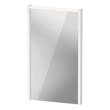 Duravit D - Code Illuminated Mirror 400mm x 700mm - Matt White - DC7075018180000 - TAP 'N' SHOWER