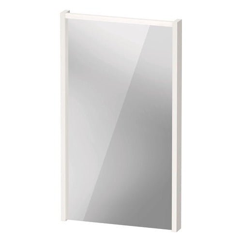 Duravit D - Code Illuminated Mirror 400mm x 700mm - Gloss White - DC7075022220000 - TAP 'N' SHOWER