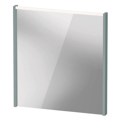 Duravit D - Code Illuminated Mirror 650mm x 700mm - Fjord Green - DC70760HGHG0000 - TAP 'N' SHOWER