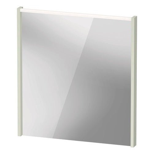 Duravit D - Code Illuminated Mirror 650mm x 700mm - Pale Green - DC70760HHHH0000 - TAP 'N' SHOWER