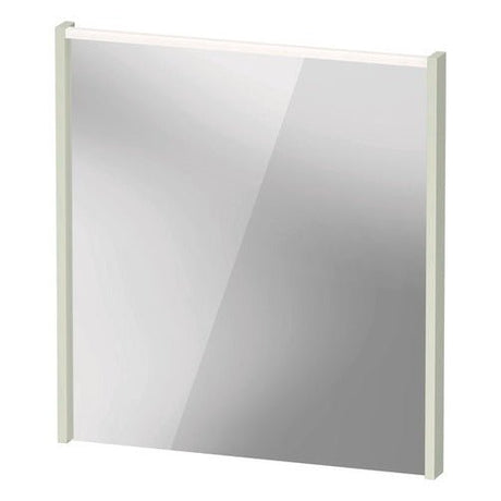 Duravit D - Code Illuminated Mirror 650mm x 700mm - Pale Green - DC70760HHHH0000 - TAP 'N' SHOWER