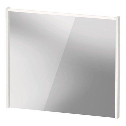 Duravit D - Code Illuminated Mirror 800mm x 700mm - Matt White - DC7077018180000 - TAP 'N' SHOWER