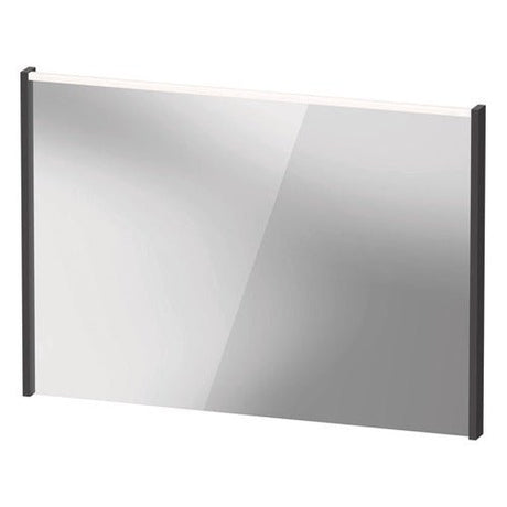 Duravit D - Code Illuminated Mirror 1000mm x 700mm - Matt Graphite - DC7078049490000 - TAP 'N' SHOWER