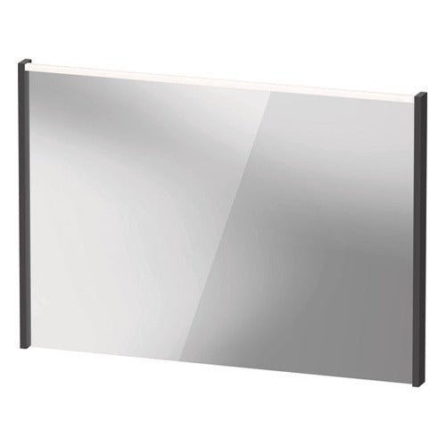 Duravit D - Code Illuminated Mirror 1000mm x 700mm - Matt Graphite - DC7078049490000 - TAP 'N' SHOWER