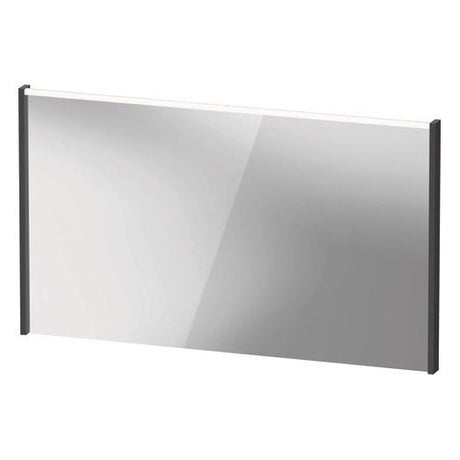 Duravit D - Code Illuminated Mirror 1200mm x 700mm - Matt Graphite - DC7079049490000 - TAP 'N' SHOWER