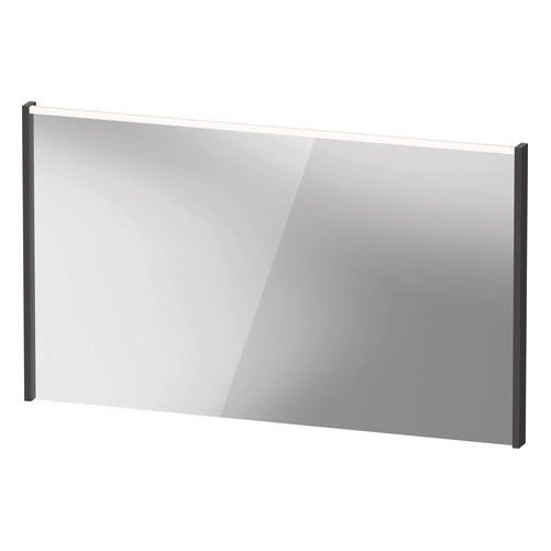 Duravit D - Code Illuminated Mirror 1200mm x 700mm - Matt Graphite - DC7079049490000 - TAP 'N' SHOWER