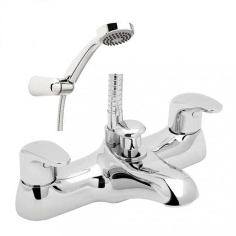 Deva Adore Chrome Deck Mounted Bath Shower Mixer Tap - ADORE106