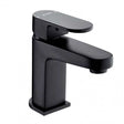 Deva Amio Press Top Waste and Mono Basin Mixer Tap - Matte Black - AMBBK
