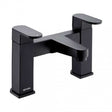 Deva Amio Pillar Mounted Bath Filler Tap - Matte Black - AMBFBK