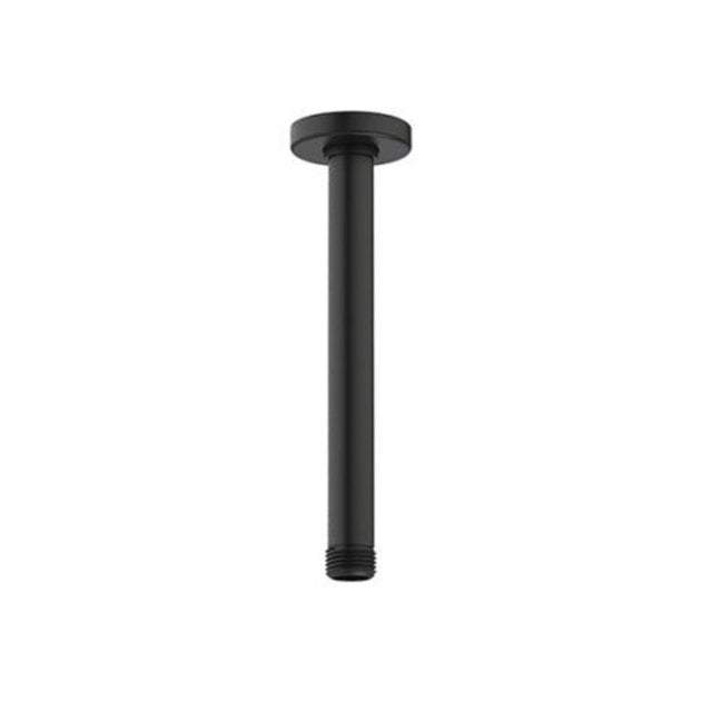 Deva 200mm Length Ceiling Mounted Shower Arm - Matte Black - ARMC05BK