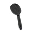 Deva Krome Matte Black 3-Spray Shower Handset - HANM09BK