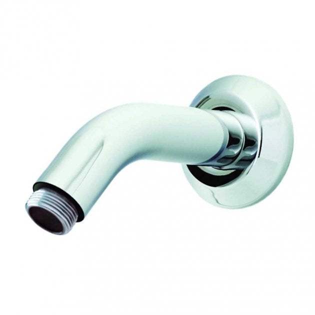 Deva Round 148mm Wall Mounted Shower Arm - Chrome - SAW148