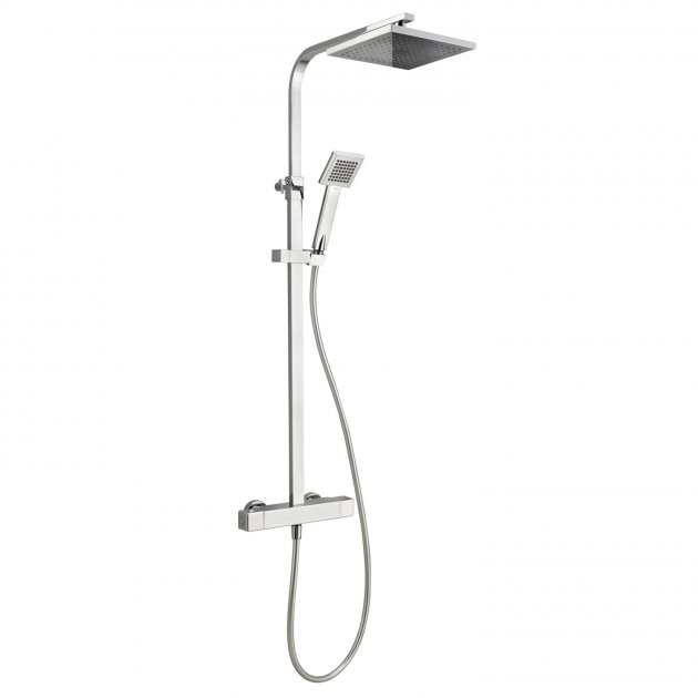 Deva Savvi Shower Kit with Cool Touch Exposed Bar Mixer Shower - SCTSDEF - TAP 'N' SHOWER