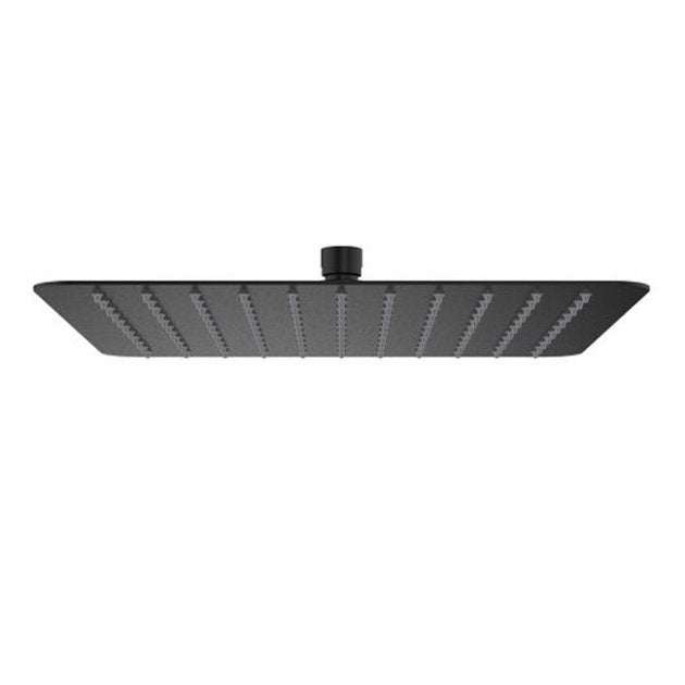 Deva Square 300mm x 300mm Fixed Shower Head - Matte Black - HEAH09BK