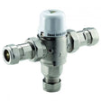 Deva TMV2-TMV3 Thermostatic 15mm Chrome Blending/Mixing Valve - TBV008