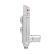 Deva Vertical L-Shaped Chrome Thermostatic Bar Shower Valve - VVERT01