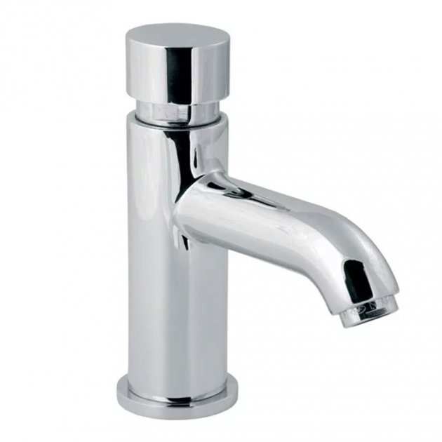 Deva Vision Modern Non - Concussive Basin Tap Single - Chrome - VSN123 - TAP 'N' SHOWER