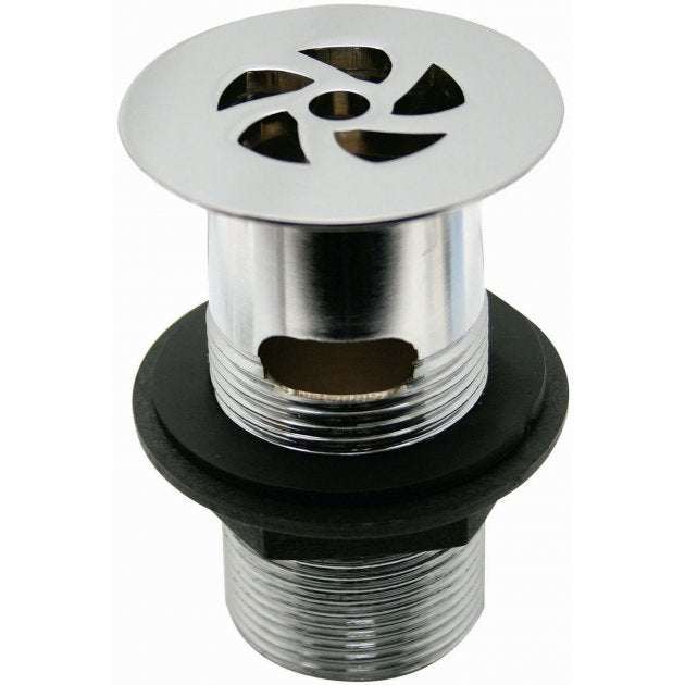 Deva Slotted  Chrome Basin Waste - WSTGR114S