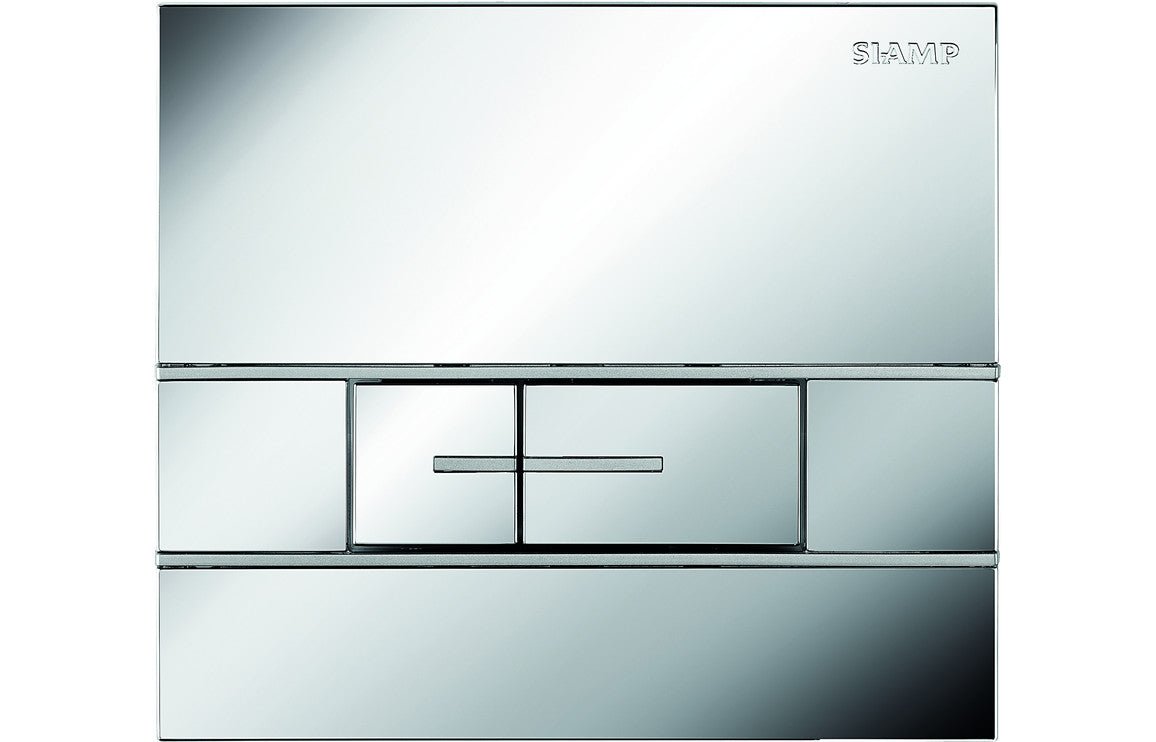 Prystine Clarksville Flushplate - Chrome - PRIS100753 - TAP 'N' SHOWER