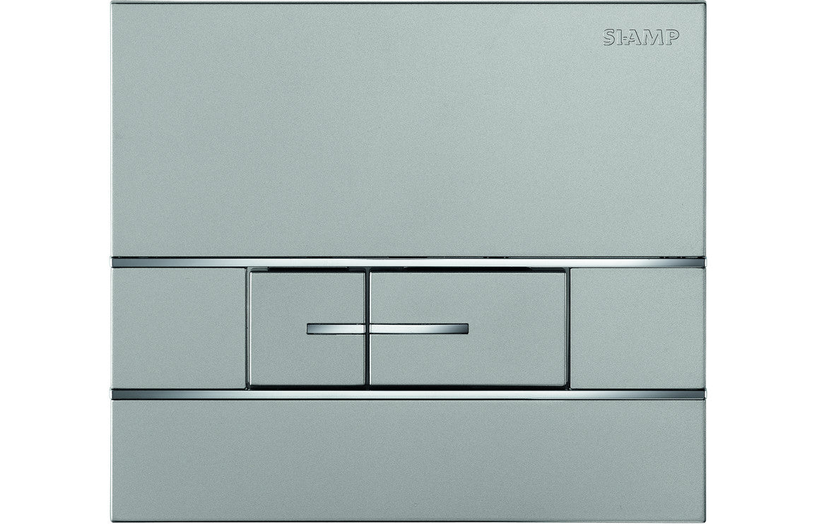 Prystine Clarksville Flushplate - St/Steel - PRIS100754 - TAP 'N' SHOWER