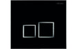 Prystine Lancaster Flushplate - Black - PRIS100756 - TAP 'N' SHOWER