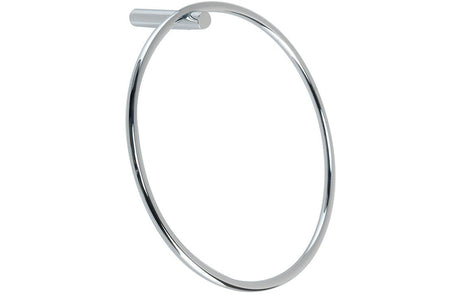 Prystine Brownsville Towel Ring - Chrome - PRIS101675 - TAP 'N' SHOWER