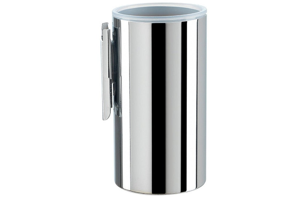 Prystine Brownsville Wall Mounted Tumbler - Chrome - PRIS101676 - TAP 'N' SHOWER