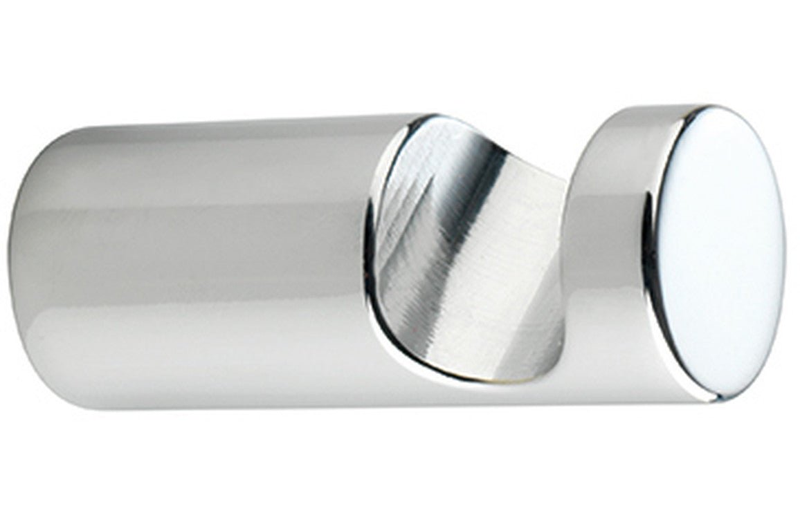 Prystine Brownsville Robe Hook - Chrome - PRIS101678 - TAP 'N' SHOWER