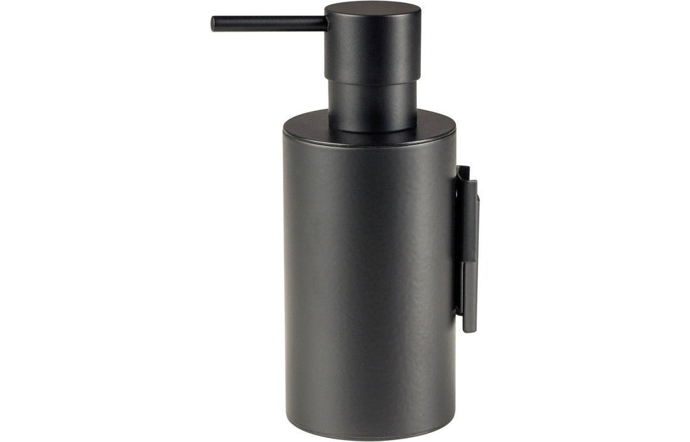 Prystine Brownsville Wall Mounted Soap Dispenser - Black - PRIS101684 - TAP 'N' SHOWER