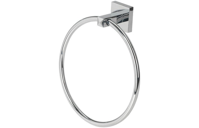 Prystine Arbor Towel Ring - Chrome - PRIS101689 - TAP 'N' SHOWER