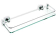Prystine Arbor Glass Shelf 40cm - PRIS101695 - TAP 'N' SHOWER