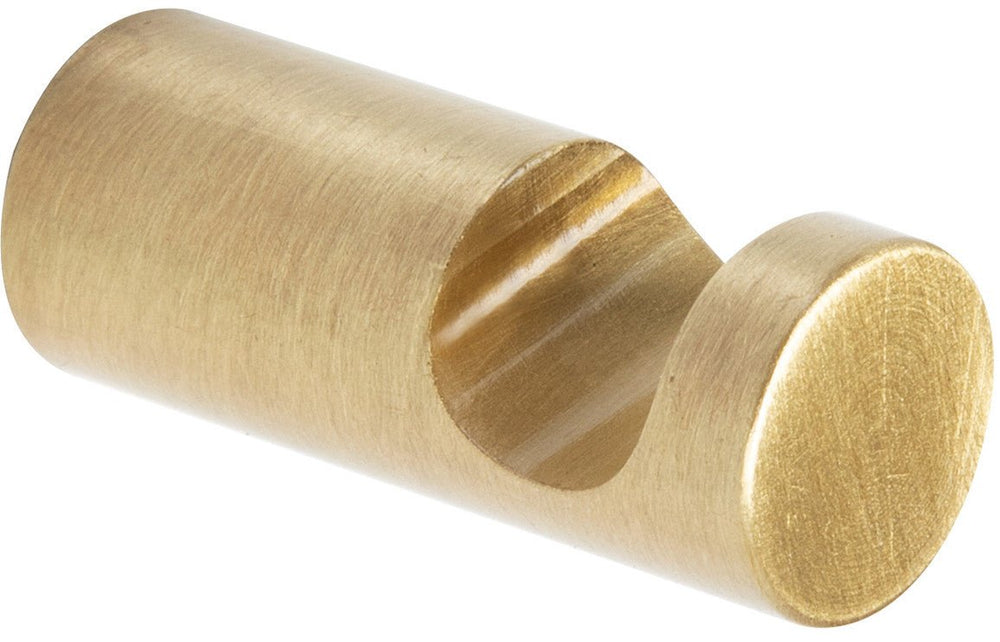 Prystine Brownsville Robe Hook - Brushed Brass - PRIS105483 - TAP 'N' SHOWER
