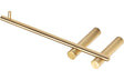 Prystine Brownsville Toilet Roll Holder - Brushed Brass - PRIS105484 - TAP 'N' SHOWER