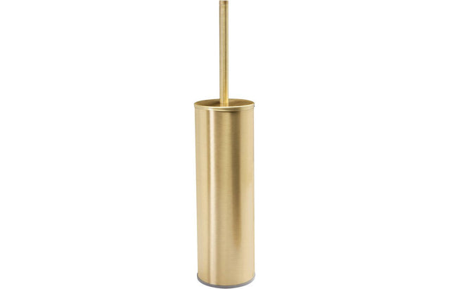 Prystine Brownsville Wall Mounted Toilet Brush Holder - Brushed Brass - PRIS105485 - TAP 'N' SHOWER