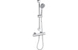 Round Thermostatic Bar Mixer Shower With Adjustable Head Cool - Touch - Prystine Roseville - TAP 'N' SHOWER