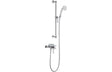 Traditional Thermostatic Shower With Adjustable Head - Chrome - Prystine Hayward - TAP 'N' SHOWER