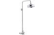 Traditional Thermostatic Shower With Fixed Head - Chrome - Prystine Hayward - TAP 'N' SHOWER