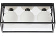 Prystine Aaron Ceiling Light - Matt Black - PRIS106316 - TAP 'N' SHOWER