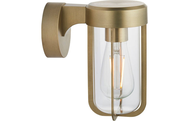 Prystine Shreveport Wall Light - Brushed Brass - PRIS106313 - TAP 'N' SHOWER