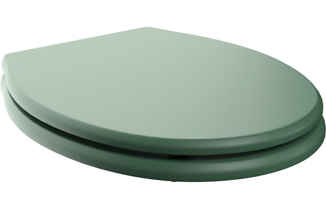 Prystine Bellevue Soft Close Toilet Seat - Matt Sage Green - PRIS106204 - TAP 'N' SHOWER